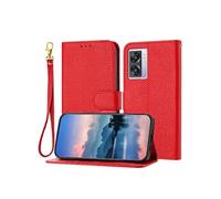 Compatible avec Coque pour OPPO A57 5G/A77 5G Etui Protection Housse De Téléphone Portefeuille Léther Cuir PU Flip Folio Titulaire De Fentes Pour