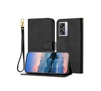 Compatible avec Coque pour OPPO A57 5G/A77 5G Etui Protection Housse De Téléphone Portefeuille Léther Cuir PU Flip Folio Titulaire De Fentes Pour