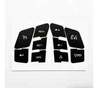 Compatible Avec Corvette Pour C6, 1 Pièce, Accessoires D'intérieur De Voiture Autocollant De Réparation De Bouton De Volant, Autocollant bouton