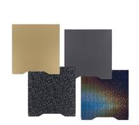 Compatible avec Crea-lity Hi Build Plate Double Face Pet PEI Heat Bed Spring Tôle d'acier Compatible avec CrealityHi Combo Accessoires d'imprimante 3D 265 mm(PEI-PEO)