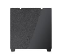 Compatible avec Crea-lity K1/Ender-3 S1/S1 Pro/v3 SE/V3 KE Plaque de Construction magnétique 235x235mm PEI-Plaque Noire Sping Steel Lit Chauffant for imprimante 3D.(with Base)