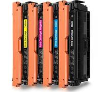 Compatible avec CRG-064K CRG-064C CRG-064M CRG-064Y CARTRIDGES DE Toner I-SENSYS LBP722CDW MF832CDW MF735CX LBP722CX(C1pcs)