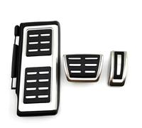 Compatible avec Cupra pour Formentor 2020 2021 2022 pédales de voiture Accélérateur Frein à gaz Repose-pieds en acier inoxydable antidérapant Couvre-pédales AT MT Fuel Car Pedals Cover (couleur : 2