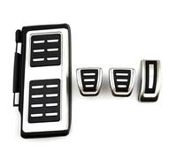 Compatible avec Cupra pour Formentor 2020 2021 2022 pédales de voiture Accélérateur Frein à gaz Repose-pieds en acier inoxydable antidérapant Couvre-pédales AT MT Fuel Car Pedals Cover (couleur : 2