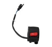 Compatible Avec CW50 Interrupteur Fin D'allumage Bouton Moto Interrupteur D'allumage À Poussoir Interrupteur D'arrêt D'allumage Le Kit Bouton Commutateur Démarrage Interrupteur de moto