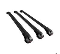 Compatible Avec Daihatsu Terios 2 (J200) 2006-2017 Ace-1 Barres De Toit Railing Porte-Bagages De Voiture Noir Alu 3 Barres
