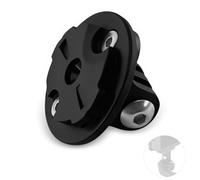 Compatible avec De Type Garmin Edge Et Caméra De Type GoPro - Support De Vélo Universel avec Adaptateur Mâle, Support pour Éclairage Avant, Installation Facile sur Guidon