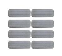 Compatible avec Deerma, TB500 TB800, compatible avec Xiaomi Mijia, balai à eau rotatif à 360°, tête de nettoyage en bois et fibre de carbone(12pcs)