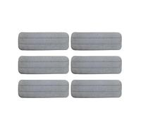 Compatible avec Deerma, TB500 TB800, compatible avec Xiaomi Mijia, balai à eau rotatif à 360°, tête de nettoyage en bois et fibre de carbone(6pcs)