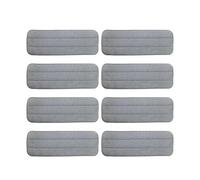 Compatible avec Deerma, TB500 TB800, compatible avec Xiaomi Mijia, balai à eau rotatif à 360°, tête de nettoyage en bois et fibre de carbone(8pcs)