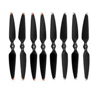 Compatible avec DJI Air 3 / Air 3S, pales d'hélice de Rechange légères à démontage Rapide, pièce de Rechange 8747F(4Pairs Orange Silver)