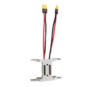 Compatible avec DJI Matrice 4 200 W, Chargeur Rapide, Adaptateur XT60 unidirectionnel/bidirectionnel avec câble 14 AWG, Compatible avec Les Accessoires de Drones RC FPV(Dual White)