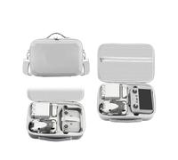 Compatible avec DJI Mini 4 Pro, Étui De Transport Rigide en EVA, Sac De Rangement for Drone, Boîte De Télécommande, Sac À Main De Voyage Étanche, Sac À Bandoulière(Gray(RC2 RC-N2))