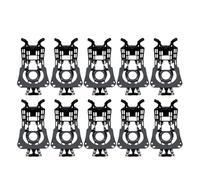 Compatible avec DJI, Plaque d'amortissement de nacelle avec 4 Billes en Caoutchouc, pièces de Rechange for Drones Mavic 3 Pro, 3, 3T, 3C et 3E(10Pcs for Mavic 3Pro)