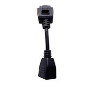 Compatible avec DJI T40 T20P Câble Adaptateur D'entrée 220V | Courant stable, paramètres adaptés, gaine souple, usage extérieur, enveloppe résistante à l'usure