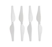 Compatible avec DJI Tello, kit de 4 hélices à démontage Rapide, pales silencieuses for Mini Drones et quadricoptères. Accessoires(4PCS White)