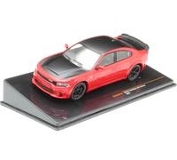 Compatible avec Dodge Charger SRT Hellcat Rouge/Noir 1:43 IXO Models CLC534N.22