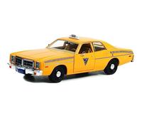 Compatible avec Dodge Monaco City Cab Taxi Rocky III Jaune 1:24 Greenlight 84161