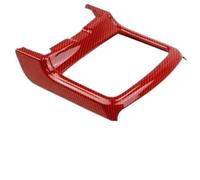 Compatible Avec Dodge Pour Charger 2015 2016 2017 2018 2019 2020 2021 Autocollant De Décoration De Couverture De Porte-gobelet En Fiber De Carbone, Porte Verre Voiture(C)