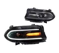 Compatible Avec Dodge Pour Charger 7e Génération 2015 2016 2017 2018 2019 2020 2021 Projecteur À Double Faisceau Phare De Conduite Feu De Signalisation Phares Avant Voiture