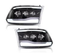 Compatible Avec Dodge Pour RAM 2009 2010 2011 2012 2013 2014 2015 2016 2017 2018 DRL Frein Clignotant Lampe Pare-chocs Avant Phare Phares Avant Voiture