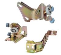 Compatible Avec Dodge Pour Sprinter 2500 2005 2006 3 Pièces Kit De Rouleaux De Porte Coulissante Inférieure Droite + Centrale + Supérieure OEM : 9017601347 9017601047 9017600128 Porte Rouleau Guide