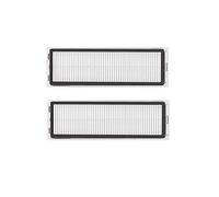 Compatible avec Dreame Bot L10 Pro Accessoires Brosse latérale Brosse principale/couvercle Mop Chiffon Filtre HEPA. Compatible avec le nettoyeur d'aspirateur Mova L600 Z500 (Color : Hepa Filter 2PC)