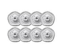 Compatible avec Dreame Bot W10/W10 Pro, Accessoires for aspirateur Robot, Filtre HEPA, Brosse latérale Principale, Tampon en Tissu, pièces de Rechange(8PCS)