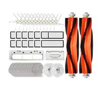 Compatible avec Dreame Bot W10/W10 Pro, Accessoires for aspirateur Robot, Filtre HEPA, Brosse latérale Principale, Tampon en Tissu, pièces de Rechange(44PCS)