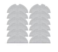 Compatible avec Dreame, D9, D9 Max, D9 Pro, L10 Pro, Trouver Robot LDS Vacuum Finder Water Tank Mop Robot Vacuums Accessory Part(12 Mops)