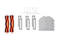 Compatible avec Dreame D9 Dreame Bot L10 Pro Trouver Robot LDS Vacuum Finder Pièces Brosse latérale principale Balai serpillière Filtre HEPA(18pcs)
