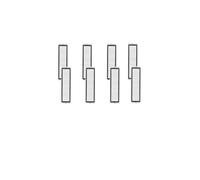 Compatible avec Dreame D9 Dreame Bot L10 Pro Trouver Robot LDS Vacuum Finder Pièces Brosse latérale principale Balai serpillière Filtre HEPA(8pcs.2)