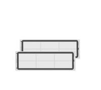 Compatible Avec Dreame,D9 Plus Robot Aspirateur En Caoutchouc, Brosse Principale Tricut Latérale, Filtre, Vadrouille, Sac À Poussière En Option(Filter2pc)