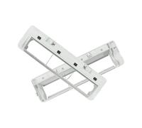 Compatible Avec Dreame, INLIG 1 PCS Couvercle De Brosse Principale Blanc, Accessoire Rechange For Aspirateur Bot W10 W10pro Anti-Blocage