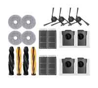 Compatible avec Dreame X50 Ultra/Dreame X50 Master/Dreame L50 Pro Ultra/MOVA V50 Ultra, pièces, brosse latérale principale, filtre, sac de vadrouille(Chocolate)