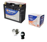Compatible avec Ducati 1200 Multistrada 2010 A 2015 Batterie TECNIUM BT12B-BS 10 AMPÈRES 12 Volts Batteries PRÊTES pour Usage SPÉCIFIQUE Moto Scooter 150X69X130MM