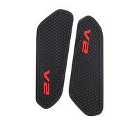 LAVAMI Compatible avec Ducati pour Panigale V2 pour Street pour Fighter V2 2020-2023 Coussinets Latéraux Réservoir Carburant Autocollants Moto Autocollant Genou Gaz Coussin Traction Protège-réservoir