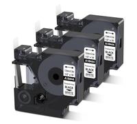 Compatible avec Dymo Rhino 18444 12 mm x 5,5 m Étiquette