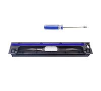 Compatible avec Dyson V6, V7, V8, V10, V11, tête de brosse et rouleau d'aspirateur, plaque de protection inférieure avec bandes souples