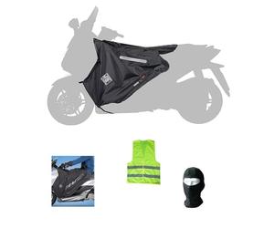Compatible avec Easy Watt Emma Couvre-Jambes R151-X TERMOSCUDO Tucano Urbano Couverture Thermique IMPERMÉABLE Interne en Fourrure ECO SPÉCIFIQUE pour Scooter