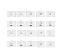 Compatible avec Ecovacs, compatible avec Deebot, N30 Pro, N30 Pro Omni, N30 Omni, pièces de rechange for sac à poussière et bac à déchets for aspirateur robot(20PCS)