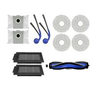 Compatible Avec Ecovacs,Compatible Avec Deebot,T50S, T30C Pro Omni/T30C Omni Les Aspirateurs Robots Brosse Principale, Brosse Latérale, Filtre, Lingette De Nettoyage Sac À Poussière.