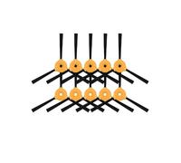 Compatible avec Ecovacs DEEBOT 600 601 605 Yeedi K600 / K700 Robot aspirateur pièces de rechange rouleau brosse latérale principale accessoires de filtre Hepa(10 brush)