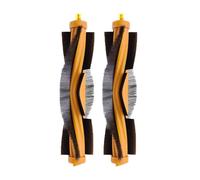 Compatible avec Ecovacs Deebot DE55 DJ35 DG36 DN55 DK35 DK33 DK45 DD35 DD37 Aspirateur Brosse latérale principale Vadrouille Filtre HEPA Partie (couleur : 2 brosses à rouleau)