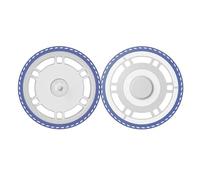 Compatible Avec Ecovacs, Deebot, T50 Pro/T50 Omni/T50 Max Pro Omni, Couvercle De Brosse Principale, Support De Chiffon De Vadrouille(2pcs)