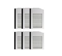 Compatible avec Ecovacs Deebot X1 T10: kit d'entretien 5 en 1 avec filtre HEPA, brosses latérales, tampons et bac à poussière(Orange)