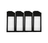 Compatible avec Ecovacs Deebot X1 / T10 OMNI/TURBO, 4 pièces de remplacement de filtre Hepa, accessoires for aspirateur Robot. partie