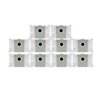 Compatible avec ECOVACS T50 PRO OMNI/T50 OMNI Kit de Pièces de Rechange for Robot Aspirateur, Ensemble Brosse Principale Latérale Lingette Serpillière Filtre HEPA Sac à Poussière(10 PCS)