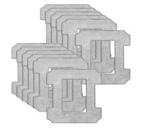 Compatible Avec Ecovacs，Winbot W1 Pro/W1/W2 Omni/W2 Winbot Robots Nettoyage Lingettes Nettoyage Réutilisables Lot De 12