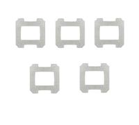 Compatible Avec Ecovacs, Winbot W1/W2s Pro/W2 Omni/W960, Tampons De Nettoyage, Vadrouille De Remplacement for Robot Ecovacs, Chiffon En Microfibre, Rouleau De Brosse Lavable(5PCS)